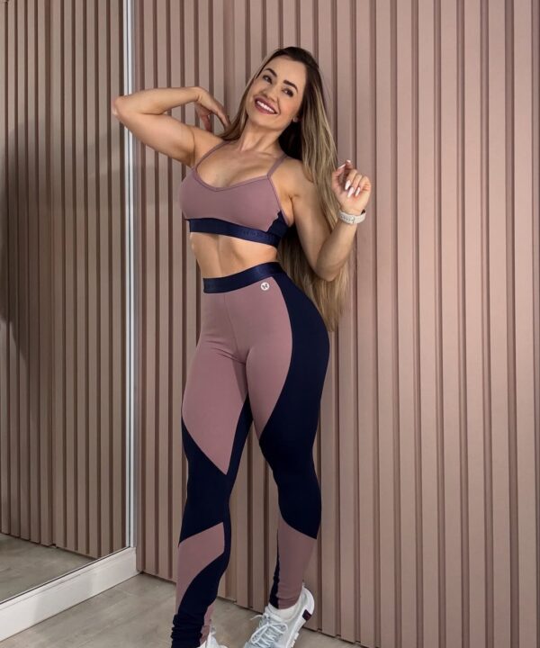 CONJUNTO CALÇA LEGGING + REGATINHA