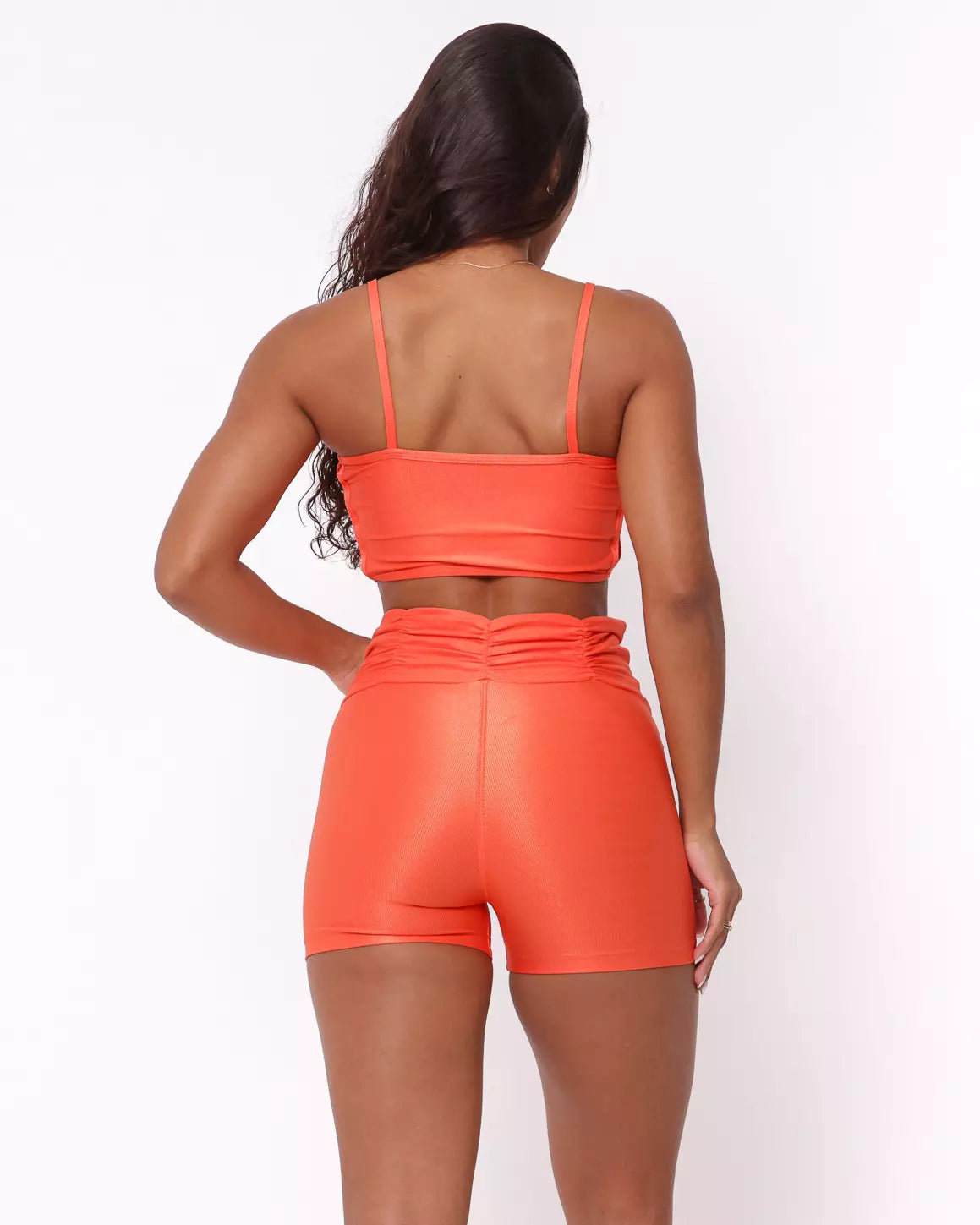 Conjunto Fitness Cós Franzido Compressão - Imagem 4